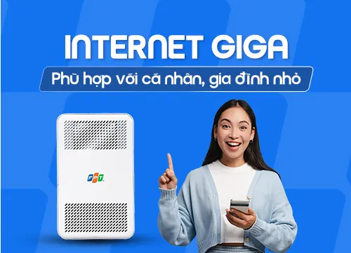Lắp đặt Internet Giga FPT giá rẻ