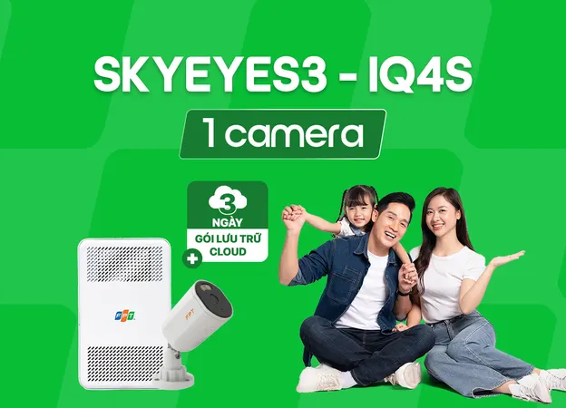 SkyEyes3 IQ4S (1 cam) - Internet FPT