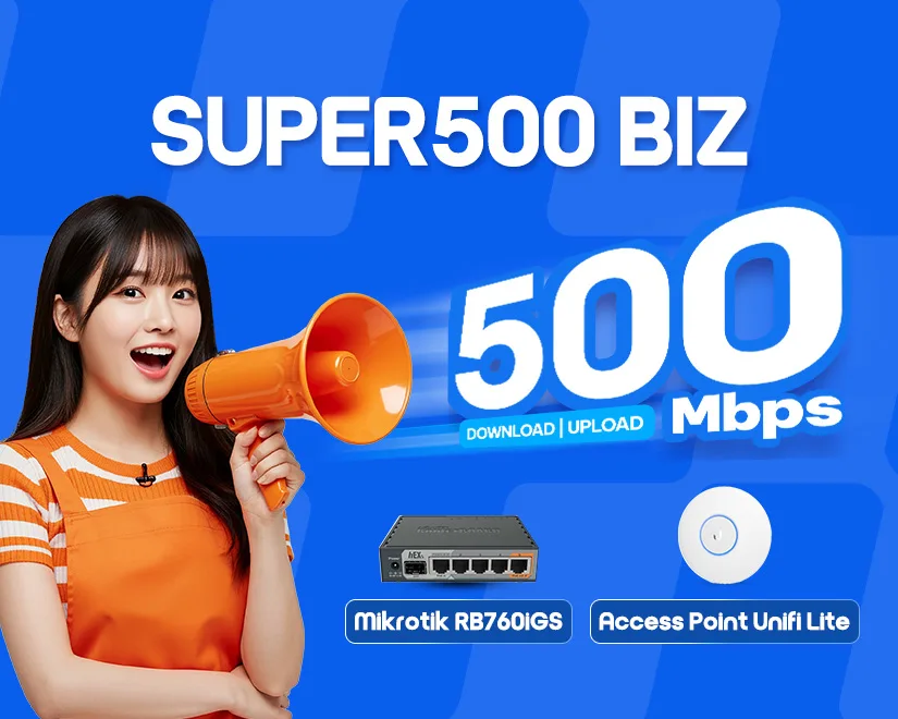 Lắp đặt SUPER 500 BIZ FPT giá rẻ